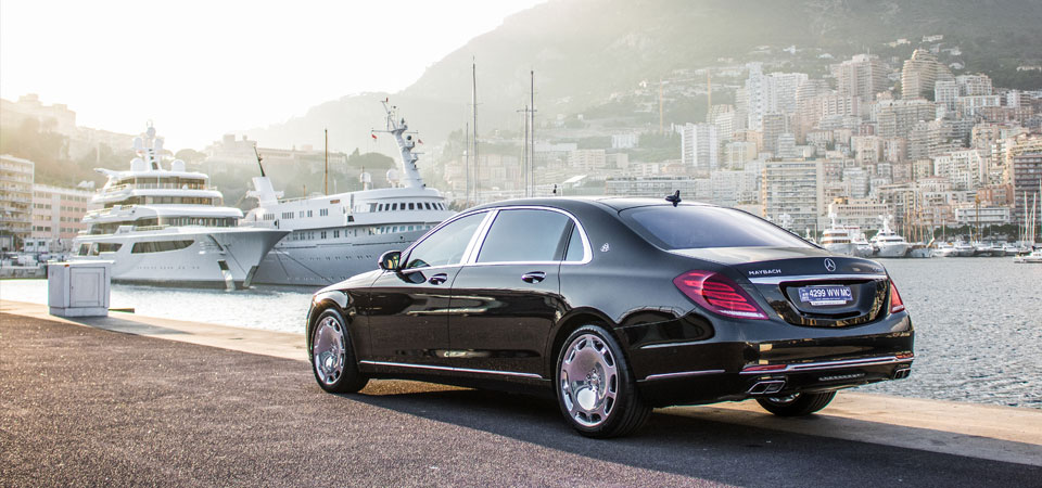 Mercedes s class Maybach и яхта